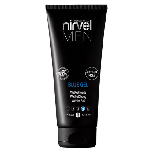 Nirvel Barber Blue Gel - Be Cool - vizes hatású extra erős hajzselé