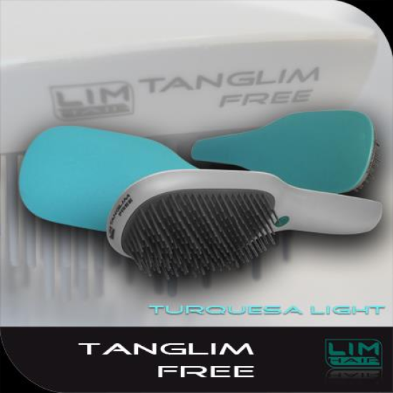 LIM Tanglim Free Világos Türkiz - tangle teezer típusú hajsimító és szuper hajkibontó hajkefe