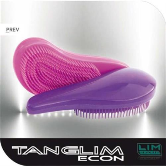 LIM Tanglim Econ Lila - tangle teezer típusú detangler formájú hajsimító és szuper hajkibontó kefe