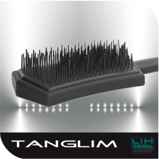 LIM Tanglim DT Fekete - tangle teezer típusú hajsimító és szuper hajkibontó hajkefe