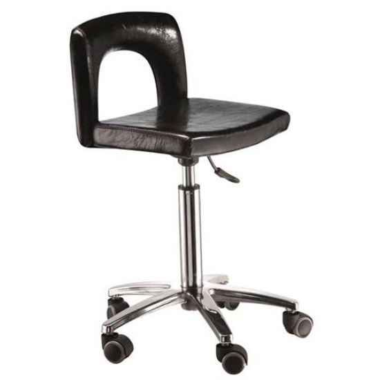 .Háttámlás fodrász munkaszék - forgó ülőke Fresh Stylists Stool - Német Import