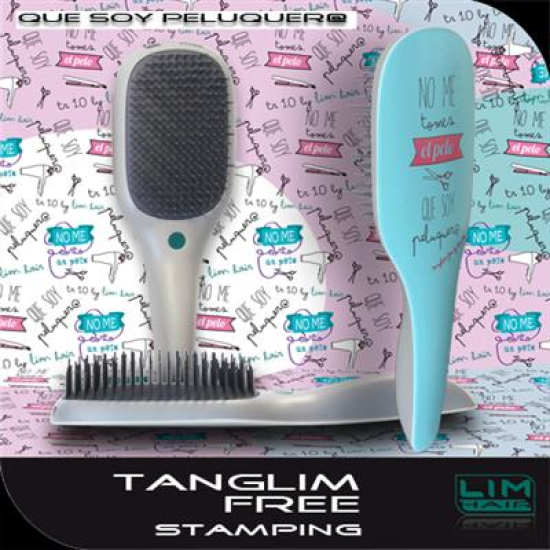 LIM Tanglim Free QSP mintás - tangle teezer típusú hajsimító és szuper hajkibontó hajkefe