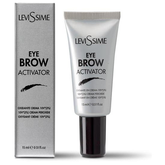 Levissime S. Eyebrow Activator – Szemöldökfesték oxidáló 10 vol. (3%) 15 ml