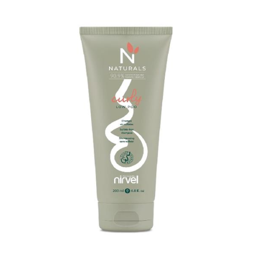 Nirvel Naturals Curly Low Poo szulfátmentes sampon göndör hajra