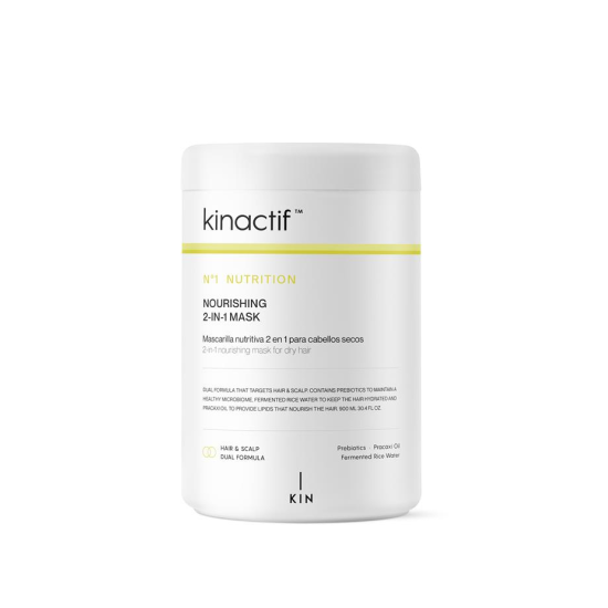 Kinactif N1 Nutrition 2-In-1 Mask tápláló 2 az 1-ben hajkondicionáló és hajmaszk száraz hajra 900ml