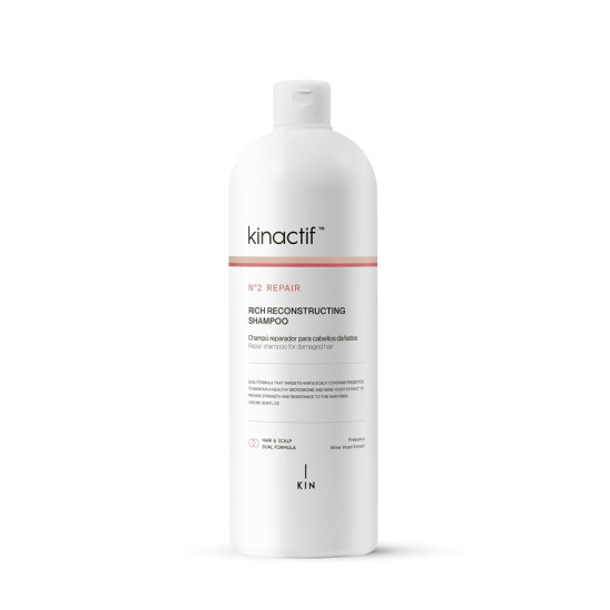 Kinactif N2 Repair mélyen regeneráló hajerősítő sampon sérült töredezett hajra 1000ml