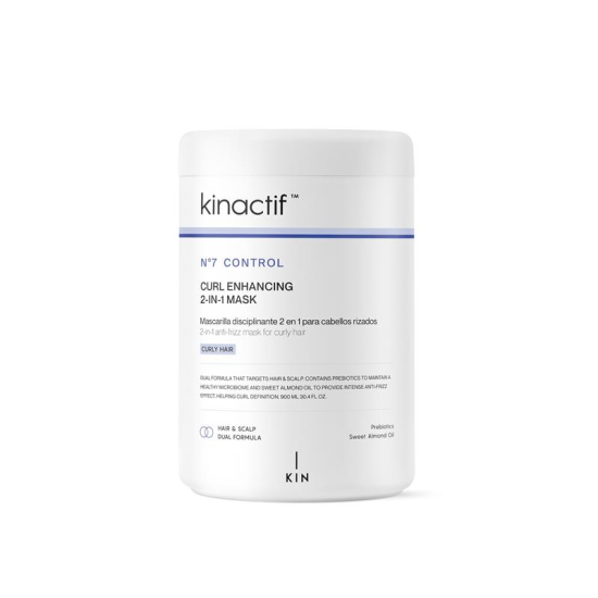 Kinactif N7 Curl Enhancing 2in1 Mask – Mélyen regeneráló hajmaszk és hajbalzsam göndör hajra 900ml