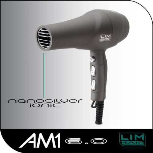 Hajszárító gép diffúzorral LIM-HAIR AM1-6.0 Ion Tourmalin 2400W + Ajándék